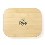 4 Cup Bamboo Storage Container - Bamboo - Alternate 4 Cup Bamboo Storage Container - Bamboo - Alternate