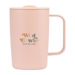 Aviana Rowan Recycled Stainless Steel Mug - 15 Oz. - Light Peach 1 Aviana Rowan Recycled Stainless Steel Mug - 15 Oz. - Light Peach 1