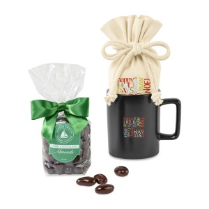 Harbor Sweets Chocolate Covered Almonds Mug Stuffer - Matte Black 1 Harbor Sweets Chocolate Covered Almonds Mug Stuffer - Matte Black 1