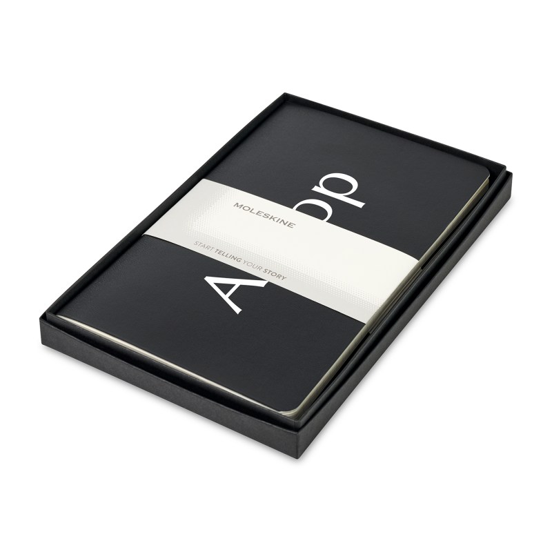 Moleskine Large Volant Gift Set - Black 1 Moleskine Large Volant Gift Set - Black 1