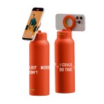 RINGO Pro Water Bottle with Magnetic Booster Ring - 32 Oz. - Orange - Alternate RINGO Pro Water Bottle with Magnetic Booster Ring - 32 Oz. - Orange - Alternate