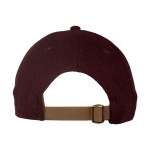 Ahead Clubhouse Wool & Flannel Cap - Maroon - Alternate Ahead Clubhouse Wool & Flannel Cap - Maroon - Alternate