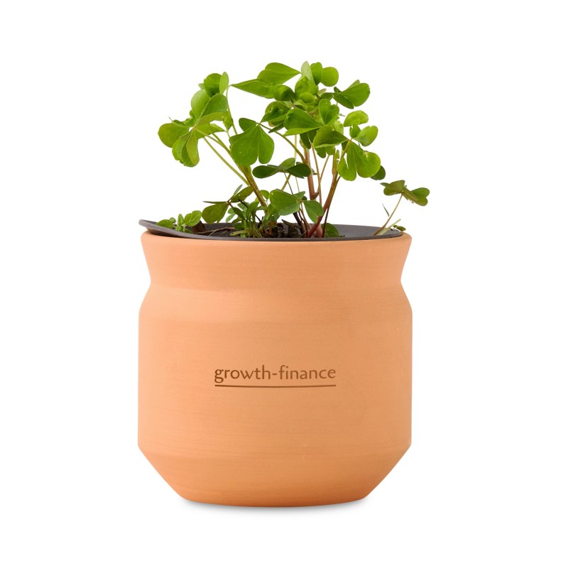 Modern Sprout Tiny Terracotta Lucky to Have You - Terracotta 1 Modern Sprout Tiny Terracotta Lucky to Have You - Terracotta 1