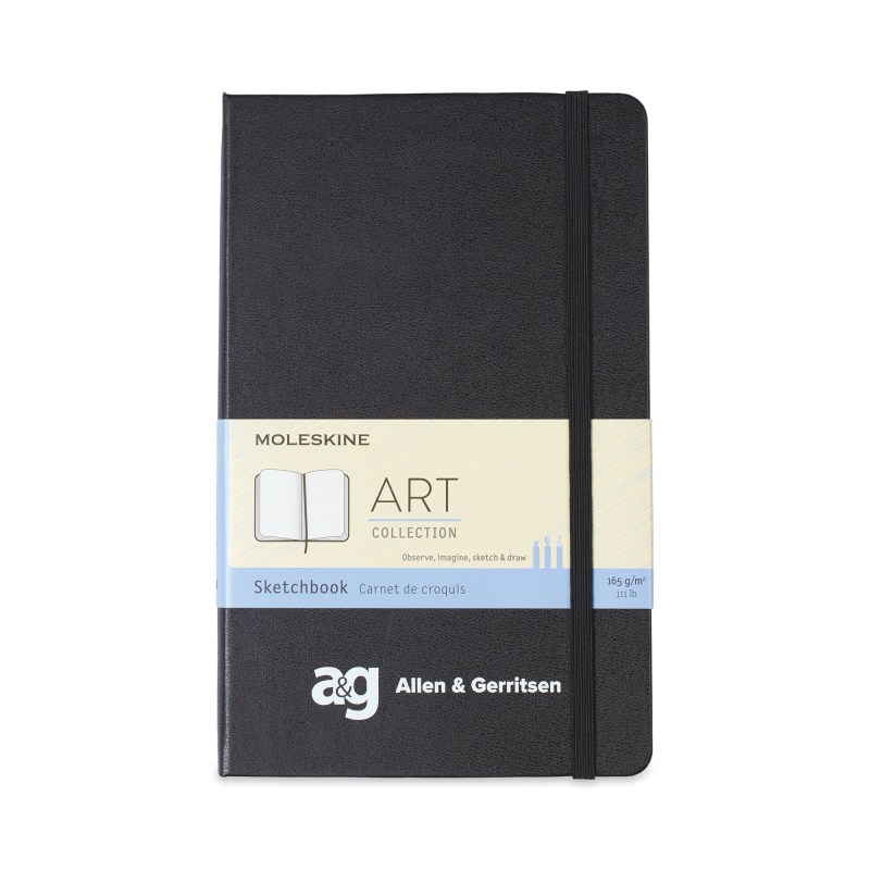 Moleskine® Hard Cover Large Sketchbook - Black 1 Moleskine® Hard Cover Large Sketchbook - Black 1