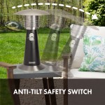 Cuisinart Outdoors® Tabletop Patio Heater - Black - Alternate Cuisinart Outdoors® Tabletop Patio Heater - Black - Alternate