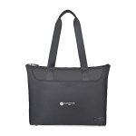 Travis & Wells® Lennox Laptop Tote - Black 1 Travis & Wells® Lennox Laptop Tote - Black 1