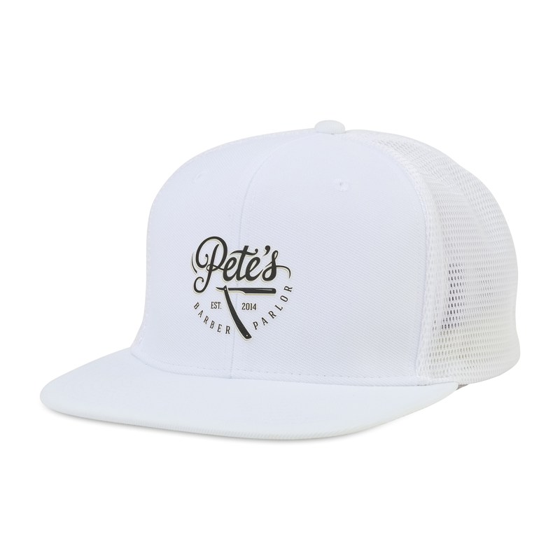 Merrimack Hat Co. Axel Trucker - White 1 Merrimack Hat Co. Axel Trucker - White 1
