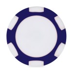 Ahead 2-Sided Poker Chip - Navy-White 2 Ahead 2-Sided Poker Chip - Navy-White 2