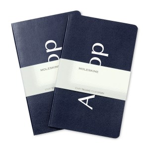 Moleskine® Large Volant 2-Pack - Navy Blue 1 Moleskine® Large Volant 2-Pack - Navy Blue 1