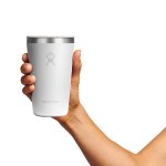 Hydro Flask All Around Tumbler Press-In Lid 16 Oz. - White - Alternate Hydro Flask All Around Tumbler Press-In Lid 16 Oz. - White - Alternate