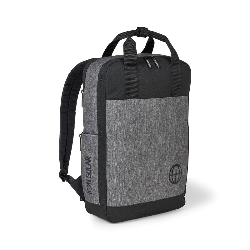 Logan Laptop Backpack - Granite Heather Grey 1 Logan Laptop Backpack - Granite Heather Grey 1