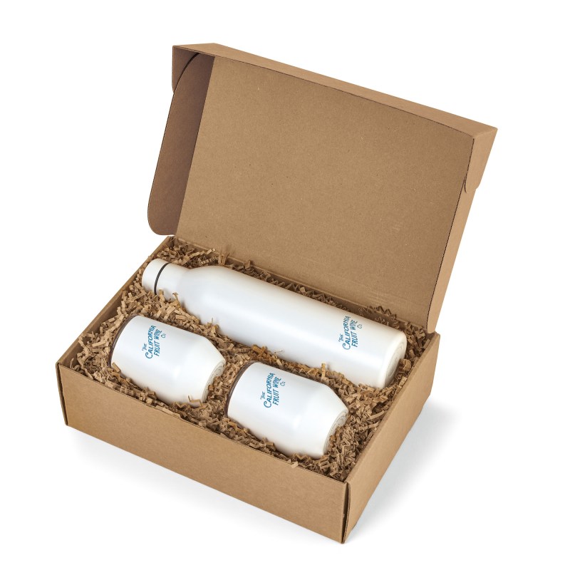 MiiR® Wine Bottle & Tumbler Gift Set - White Powder 1 MiiR® Wine Bottle & Tumbler Gift Set - White Powder 1