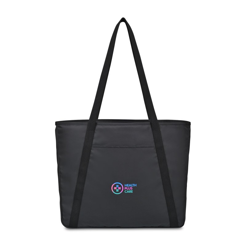 Repeat Lite Recycled Poly Tote - Black 1 Repeat Lite Recycled Poly Tote - Black 1
