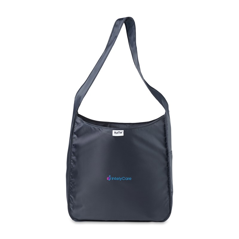 RuMe Recycled Ripstop rPET Crossbody Tote - Navy 1 RuMe Recycled Ripstop rPET Crossbody Tote - Navy 1