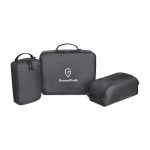 Renew AWARE™ rPET 3 Piece Packing Cube Set - Black 1 Renew AWARE™ rPET 3 Piece Packing Cube Set - Black 1