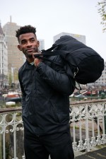 Impact Aware™ 285gsm rCanvas Duffel Bag Undyed - Black - Alternate Impact Aware™ 285gsm rCanvas Duffel Bag Undyed - Black - Alternate