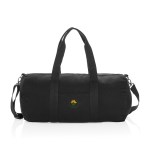 Impact Aware™ 285gsm rCanvas Duffel Bag Undyed - Black 1 Impact Aware™ 285gsm rCanvas Duffel Bag Undyed - Black 1