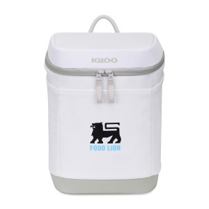 Igloo Day Chiller Recycled Poly Backpack 12 Can Soft Cooler - Cloud White 1 Igloo Day Chiller Recycled Poly Backpack 12 Can Soft Cooler - Cloud White 1