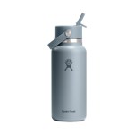 Hydro Flask Wide Flex Straw Cap Bottle 32 Oz. - Shale Gray - Alternate Hydro Flask Wide Flex Straw Cap Bottle 32 Oz. - Shale Gray - Alternate