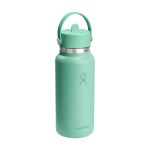 Hydro Flask Wide Flex Straw Cap Bottle 32 Oz. - Mermaid Green - Alternate Hydro Flask Wide Flex Straw Cap Bottle 32 Oz. - Mermaid Green - Alternate