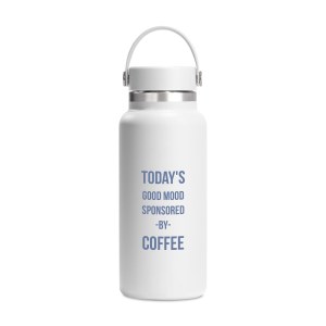 Hydro Flask Wide Flex Cap Bottle 32 Oz. - White 1 Hydro Flask Wide Flex Cap Bottle 32 Oz. - White 1