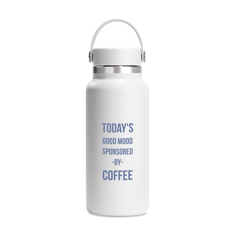 Hydro Flask Wide Flex Cap Bottle 32 Oz. - White 1 Hydro Flask Wide Flex Cap Bottle 32 Oz. - White 1