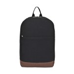 Ivy Recycled Cotton Laptop Backpack - AWARE™ - Black 2 Ivy Recycled Cotton Laptop Backpack - AWARE™ - Black 2