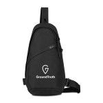 Renew rPET Sling Bag - Black 1 Renew rPET Sling Bag - Black 1