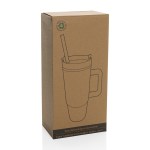 Tana Plastic Tumbler with Handle 900ML - Navy - Alternate Tana Plastic Tumbler with Handle 900ML - Navy - Alternate