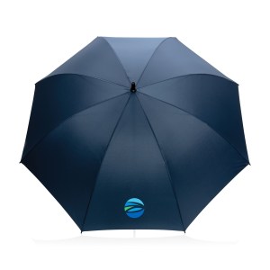 30" Impact AWARE™ RPET 190T Storm Proof Umbrella - Navy 1 30" Impact AWARE™ RPET 190T Storm Proof Umbrella - Navy 1
