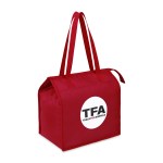 Arlo Recycled rPET Insulated Grocery Shopper - Red - Alternate Arlo Recycled rPET Insulated Grocery Shopper - Red - Alternate