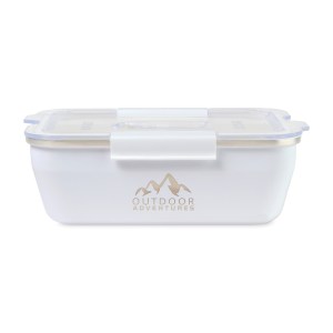 RIGWA® Travel Bento Box 8x5 - White 1 RIGWA® Travel Bento Box 8x5 - White 1