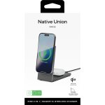 Native Union Rise 2-IN-1 Qi2 Wireless Charger - Black - Alternate Native Union Rise 2-IN-1 Qi2 Wireless Charger - Black - Alternate