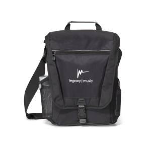 Vertex® Vertical Laptop Messenger Bag - Black 1 Vertex® Vertical Laptop Messenger Bag - Black 1