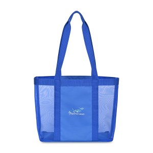 Mesh Tote Bag - Royal Blue 1 Mesh Tote Bag - Royal Blue 1