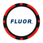 Ahead 2-Sided Poker Chip - Red-Black 1 Ahead 2-Sided Poker Chip - Red-Black 1