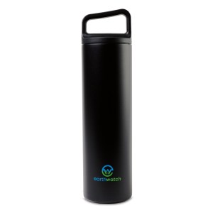 MiiR® Climate+ Wide Mouth Bottle - 20 Oz. - Black Powder 1 MiiR® Climate+ Wide Mouth Bottle - 20 Oz. - Black Powder 1