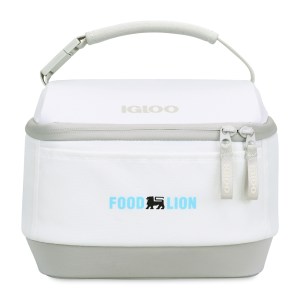 Igloo Day Chiller Recycled Poly Lunch Bag Cooler - Cloud White 1 Igloo Day Chiller Recycled Poly Lunch Bag Cooler - Cloud White 1