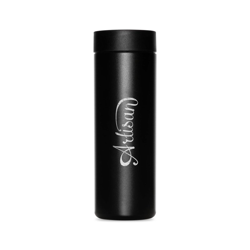 MiiR Vacuum Insulated 360 Traveler - 16 Oz. - Black Powder 1 MiiR Vacuum Insulated 360 Traveler - 16 Oz. - Black Powder 1