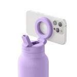 RINGO Pro Water Bottle with Magnetic Booster Ring - 24 Oz. - Lilac - Alternate RINGO Pro Water Bottle with Magnetic Booster Ring - 24 Oz. - Lilac - Alternate