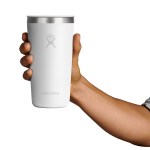 Hydro Flask All Around Tumbler Press-In Lid 20 Oz. - White - Alternate Hydro Flask All Around Tumbler Press-In Lid 20 Oz. - White - Alternate