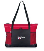 Select Zippered Tote - Red 1 Select Zippered Tote - Red 1