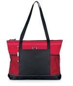 Select Zippered Tote - Red 2 Select Zippered Tote - Red 2