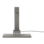 Truman Dual Wireless Charger and Headphone Stand - Medium Grey Heather - Alternate Truman Dual Wireless Charger and Headphone Stand - Medium Grey Heather - Alternate