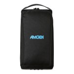 Golf Links Recycled rPET Shoe Bag - Black 1 Golf Links Recycled rPET Shoe Bag - Black 1
