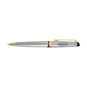 Waterman Expert Ballpoint - Stainless Steel - Gold Trim 1 Waterman Expert Ballpoint - Stainless Steel - Gold Trim 1