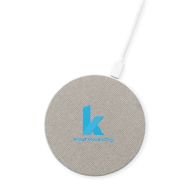 Auden Aluminum Wireless Charging Pad - Sliver 1 Auden Aluminum Wireless Charging Pad - Sliver 1
