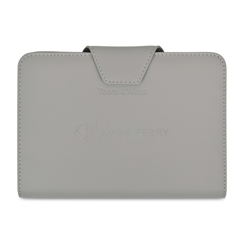 Travis & Wells® Envoy Junior Magnet Close Padfolio - Taupe 1 Travis & Wells® Envoy Junior Magnet Close Padfolio - Taupe 1