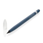 Aluminum Inkless Pen with Eraser - Blue - Alternate Aluminum Inkless Pen with Eraser - Blue - Alternate