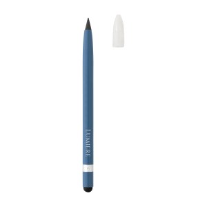 Aluminum Inkless Pen with Eraser - Blue 1 Aluminum Inkless Pen with Eraser - Blue 1